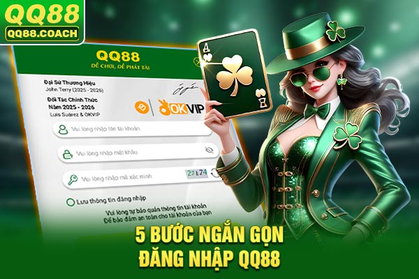 5 bước ngắn gọn đăng nhập QQ88