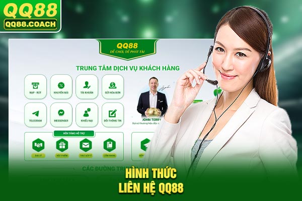 Hình thức liên hệ QQ88