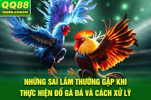 Những sai lầm thường gặp khi thực hiện đổ gà đá và cách xử lý